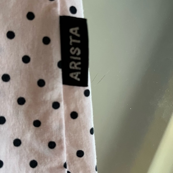 Arista Equestrian Fitted Show Riding Blouse w/ Collar Button Up Short Sleeve S/P - Picture 6 of 7